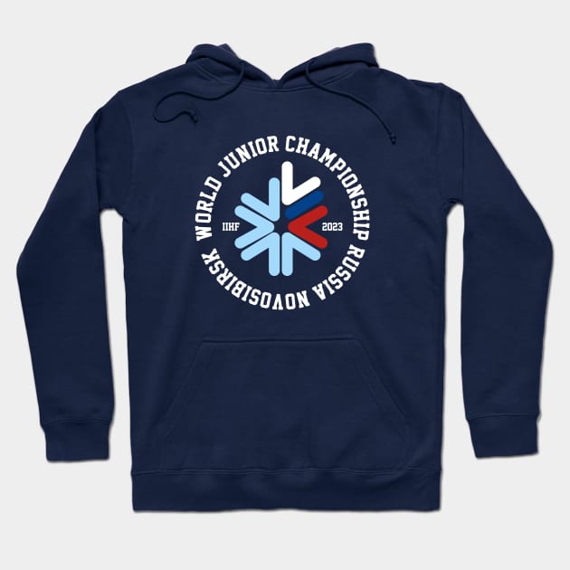 Hockey World Junior Championship Russia Novosibirsk Hoodie by NEFT PROJECT